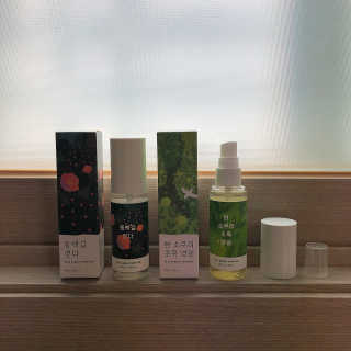 르플랑 제주 패브릭 퍼퓸 60ml 8종 — 5점을 준 리뷰어가 2018년 9월 올린 사용 사진