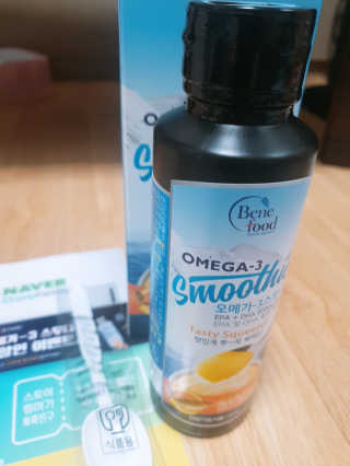 오메가-3스무디 [오메가스무디] 짜먹는 오메가3 DHA 임산부 어린이 — 5점을 준 리뷰어가 2019년 3월 올린 사용 사진