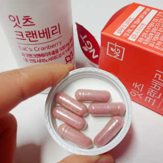 네츄럴굿띵스 잇츠 크랜베리 1병 30일분 — 5점을 준 리뷰어가 2019년 10월 올린 사용 사진