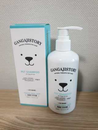 강아지스토리 펫샴푸 300ml — 5점을 준 리뷰어가 2019년 2월 올린 사용 사진