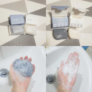 뷰가닉 브라이트닝 and 딥 클렌징 페이셜 바 — 5점을 준 리뷰어가 2019년 1월 올린 사용 사진