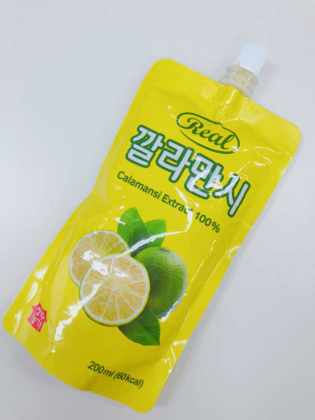 리얼깔라만시 리뷰 사진