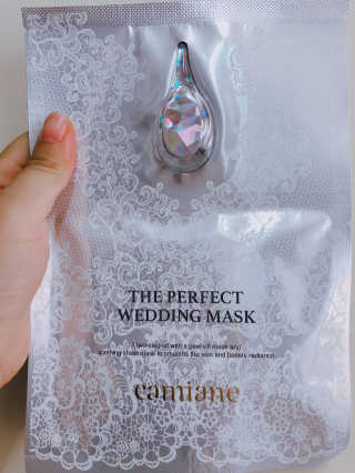 카미안느 더 퍼펙트 웨딩 마스크 — 3점을 준 리뷰어가 2018년 9월 올린 사용 사진