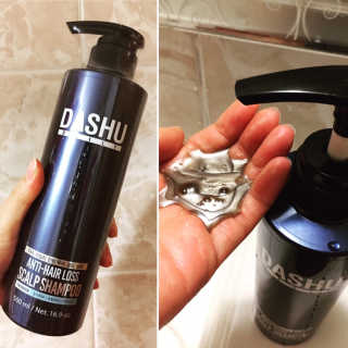 다슈코리아 다슈 데일리 한방 두피 골드 샴푸 500ml — 5점을 준 리뷰어가 2018년 12월 올린 사용 사진