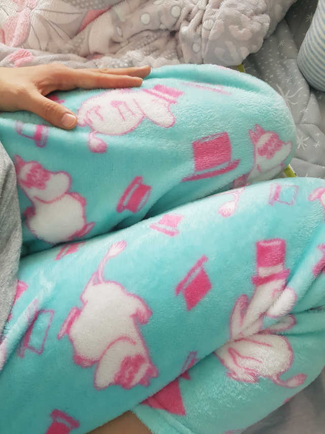 무민밍크수면잠옷남녀세트 리뷰 사진