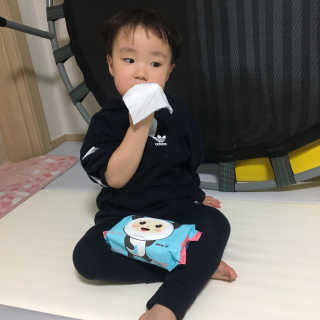 달곰이 물티슈 — 5점을 준 리뷰어가 2018년 5월 올린 사용 사진