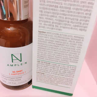 앰플엔 AMPLEN VC SHOT AMPOULE — 5점을 준 리뷰어가 2019년 8월 올린 사용 사진