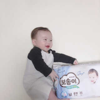 보솜이 리얼코튼 팬티형 — 4점을 준 리뷰어가 2019년 3월 올린 사용 사진