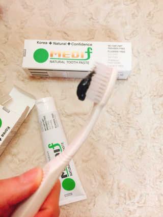 메디프랜천연잇몸치약 메디프랜치약 — 4.67점을 준 리뷰어가 2018년 4월 올린 사용 사진