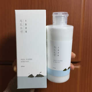 라운드랩 1025 독도 로션 200ml — 4.5점을 준 리뷰어가 2018년 1월 올린 사용 사진