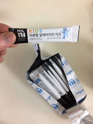 마이니 지큐랩 알에이치티 키즈 — 4.5점을 준 리뷰어가 2018년 2월 올린 사용 사진