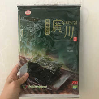 광천우리맛김 파래향 듬뿍, 바삭한 광천우리파래김 6매10봉 — 5점을 준 리뷰어가 2018년 6월 올린 사용 사진