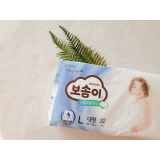보솜이 리얼코튼 팬티형 — 4점을 준 리뷰어가 2019년 3월 올린 사용 사진