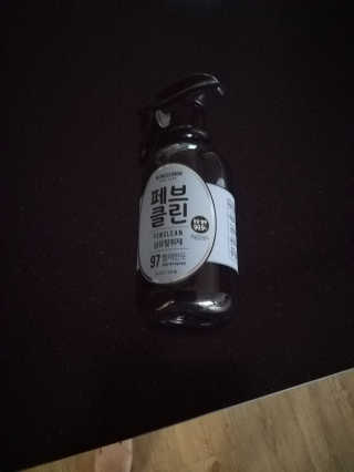 더블유드레스룸 페브클린 500ml — 4점을 준 리뷰어가 2018년 8월 올린 사용 사진