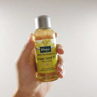 [크나이프] 그레이프씨드 슬리밍 마사지오일 100ml — 3점을 준 리뷰어가 2019년 9월 올린 사용 사진