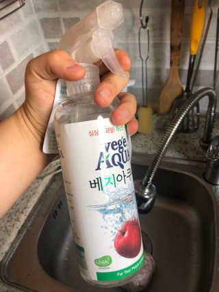 베지아쿠아 475ml + 리필 1000ml 1Set — 5점을 준 리뷰어가 2019년 8월 올린 사용 사진