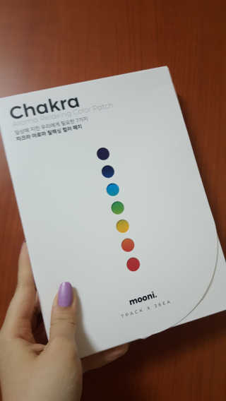 무니스튜디오 차크라 아로마 릴랙싱 패치 7종 中  택 2 — 5점을 준 리뷰어가 2019년 5월 올린 사용 사진