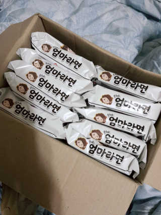 라면 그대로가 제일 맛있는 더엄마라면 — 5점을 준 리뷰어가 2019년 6월 올린 사용 사진
