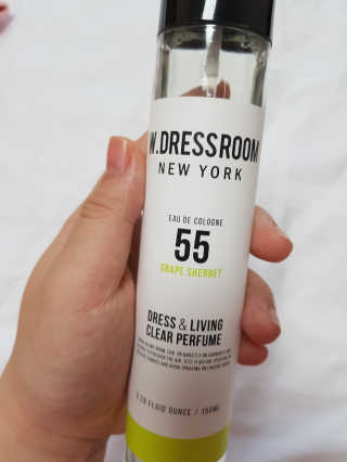 더블유드레스룸 드레스퍼퓸 150ml — 4.17점을 준 리뷰어가 2018년 12월 올린 사용 사진