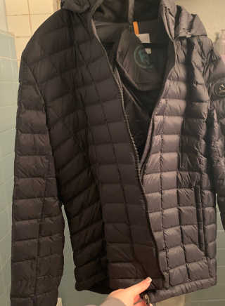 MRD PFC 프리 DWR SlimFit 경량 700FP 다운 JK — 3점을 준 리뷰어가 2019년 12월 올린 사용 사진