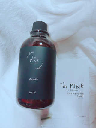 아임파인 편백수원액 피톤치드 스프레이 500ml — 5점을 준 리뷰어가 2018년 12월 올린 사용 사진