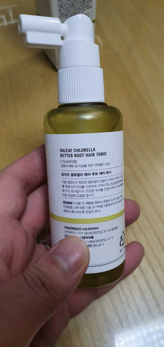 다슈코리아 다슈 데일리 안티 헤어로스 허브 헤어토닉 150ml — 5점을 준 리뷰어가 2019년 12월 올린 사용 사진