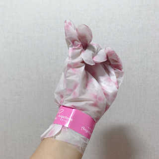 코코라 HAND & FOOT MASK SET — 4점을 준 리뷰어가 2017년 8월 올린 사용 사진