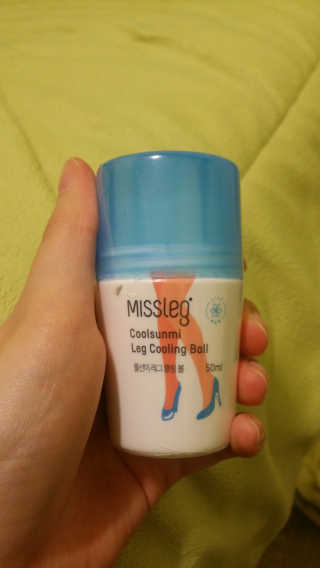 미스레그 쿨링볼 — 5점을 준 리뷰어가 2018년 5월 올린 사용 사진