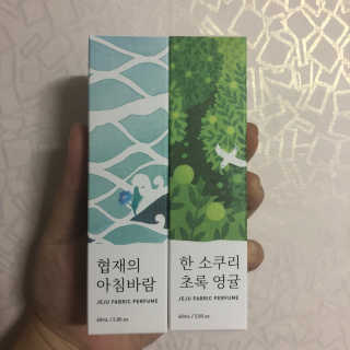 르플랑 제주 패브릭 퍼퓸 60ml 8종 — 4.67점을 준 리뷰어가 2018년 9월 올린 사용 사진