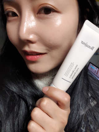 보나쥬르 멜팅 글로우 카밍 크림 50ml — 4점을 준 리뷰어가 2020년 1월 올린 사용 사진