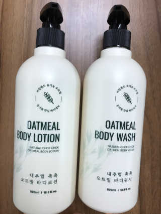 (주)에네스티 내추럴 촉촉  오트밀 바디워시 500ml — 4.5점을 준 리뷰어가 2020년 3월 올린 사용 사진