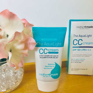 마더메이드 더 아쿠아라이트 CC크림 SPF50+ PA+++ — 5점을 준 리뷰어가 2019년 11월 올린 사용 사진
