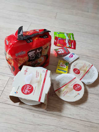 [강남,강서지역 한정]온라인편의점 나우픽 2만원 쿠폰 — 3점을 준 리뷰어가 2019년 3월 올린 사용 사진