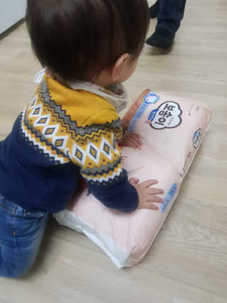 보솜이 액션핏 팬티형 — 5점을 준 리뷰어가 2019년 3월 올린 사용 사진