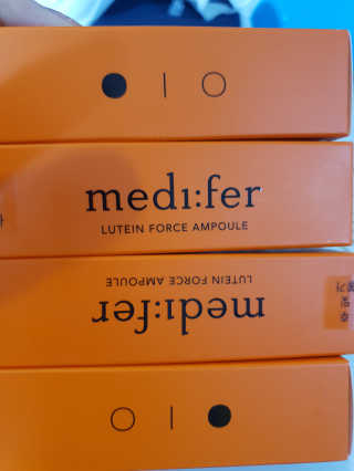 메디페르 루테인앰플 10ml 4개 — 5점을 준 리뷰어가 2020년 3월 올린 사용 사진
