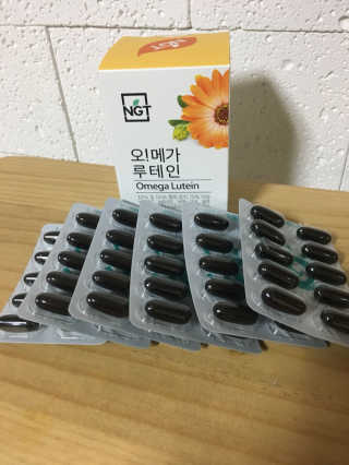네츄럴굿띵스 오!메가루테인 60일분 — 5점을 준 리뷰어가 2017년 11월 올린 사용 사진