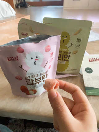 BASSAK 바삭 프리즈 크리스피 3종 — 4점을 준 리뷰어가 2020년 2월 올린 사용 사진