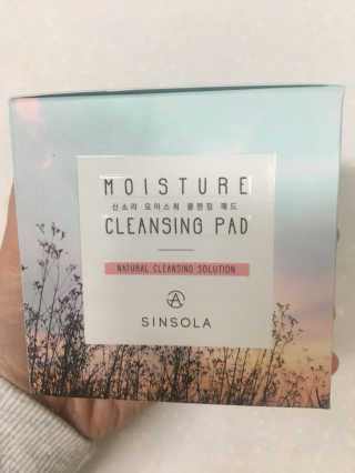 신소라 코스메틱 SINSOLA COSMETIC 신소라 모이스춰 클렌징 패드 — 4.33점을 준 리뷰어가 2017년 11월 올린 사용 사진