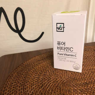 네츄럴굿띵스 퓨어 비타민C 30일분 — 5점을 준 리뷰어가 2018년 11월 올린 사용 사진