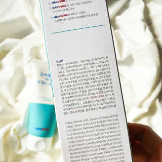 매너릭 올인원 딥클렌징폼 앤 쉐이빙 — 1점을 준 리뷰어가 2020년 2월 올린 사용 사진