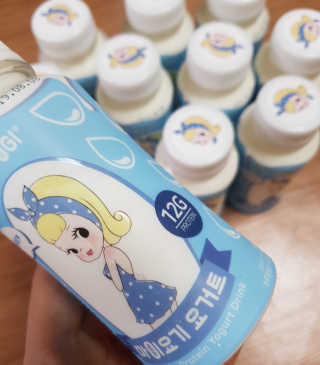 마이요기 요거트 — 4.5점을 준 리뷰어가 2019년 7월 올린 사용 사진
