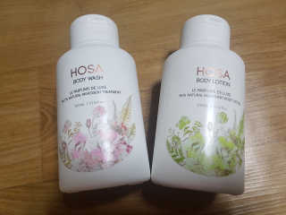 HOSA BODY WASH+BODY LOTION — 5점을 준 리뷰어가 2018년 3월 올린 사용 사진