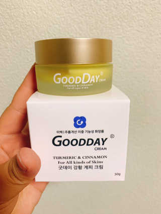 GoodDay Skincare GoodDay 강황 크림 — 4점을 준 리뷰어가 2019년 6월 올린 사용 사진
