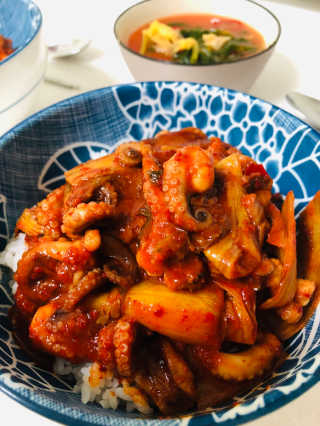 맵꾸미 쭈꾸미볶음 450g — 5점을 준 리뷰어가 2019년 8월 올린 사용 사진