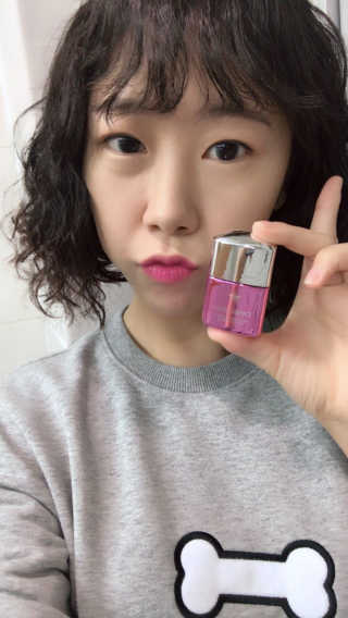 셀레뷰 하이 퍼포먼스 립 틴트 마스터 — 5점을 준 리뷰어가 2018년 3월 올린 사용 사진