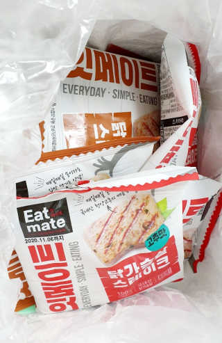 랭킹닭컴 잇메이트 닭가슴살 스테이크 혼합 1kg — 5점을 준 리뷰어가 2019년 12월 올린 사용 사진