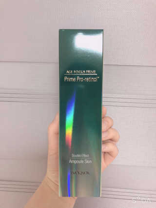 네이처컬렉션 이자녹스 에이지포커스 프라임 앰플 스킨 160ml — 5점을 준 리뷰어가 2020년 2월 올린 사용 사진