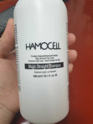 HAMOCELL 헤머셀 매직 스트레이트 샴푸 — 4점을 준 리뷰어가 2019년 4월 올린 사용 사진