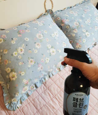 더블유드레스룸 페브클린 500ml — 5점을 준 리뷰어가 2018년 8월 올린 사용 사진