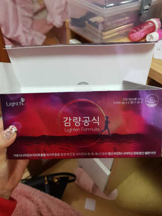 [감량공식] 다이어트 건강기능식품 — 2점을 준 리뷰어가 2019년 12월 올린 사용 사진